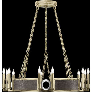 Mirage 12 Light 35.75 inch Gold Chandelier Ceiling Light