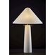 Waylon 24.25 inch 40.00 watt White and Antique Brass Table Lamp Portable Light