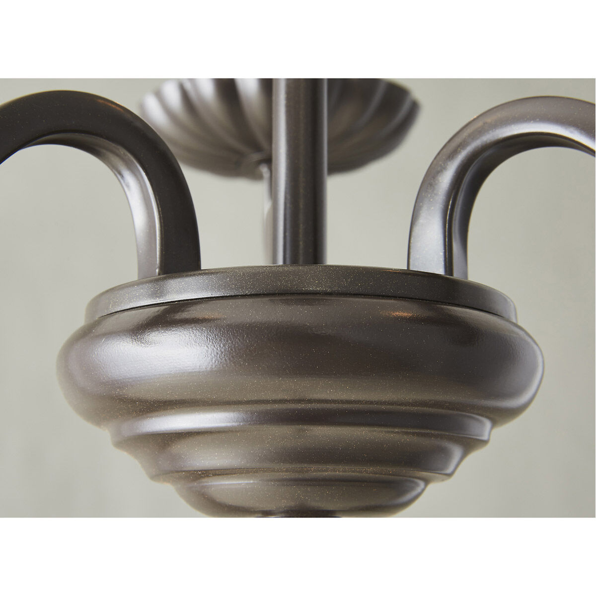Callisto 3 Light 14 inch English Bronze Mini Chandelier Ceiling Light