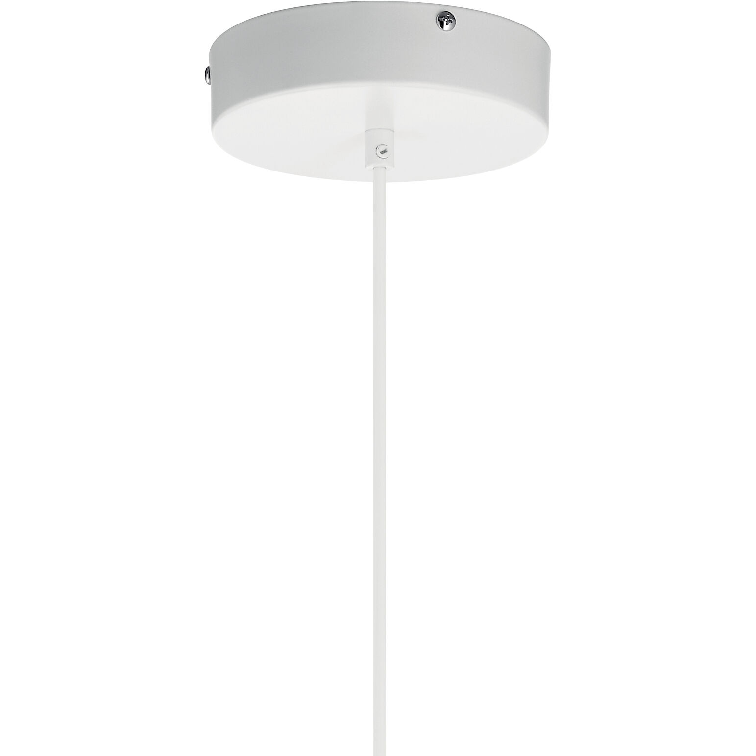 Kordan LED 6.25 inch Matte White Mini Pendant Ceiling Light