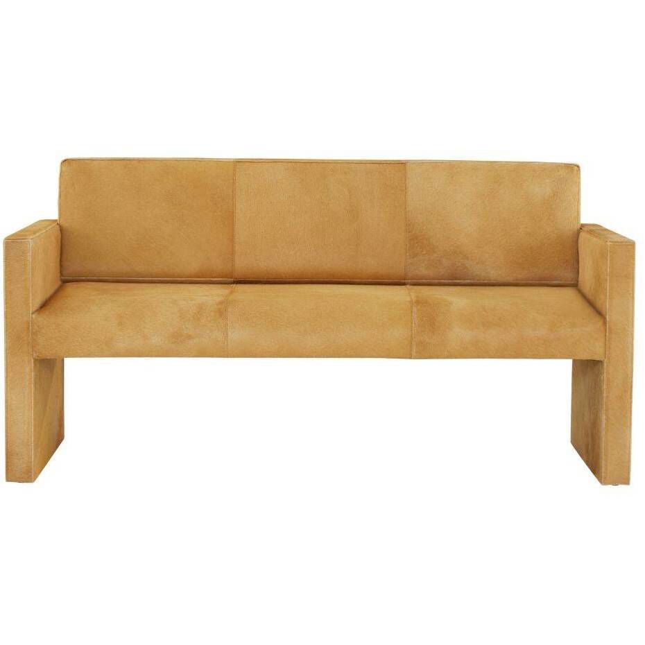 Haylock Tawny Hide Settee