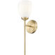 Oren Wall Sconce Wall Light in Modern Gold