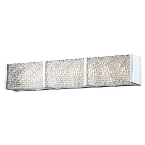 Cermack St. LED 32 inch Polished Chrome Vanity Bath Bar Wall Light