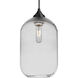 Omega 12 1 Light Black Cord Pendant Ceiling Light