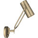 Ruehl 14 inch 9 watt Champagne Bronze Swing Arm Wall Sconce Wall Light