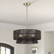 Florell 4 Light 20 inch Antique Brass Pendant Chandelier Ceiling Light