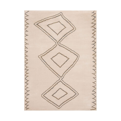 Oslo 35 X 24 inch Camel/Beige/Charcoal Rugs, Rectangle