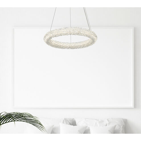 Bowen 1 Light 18 inch Satin Gold Chandelier Ceiling Light