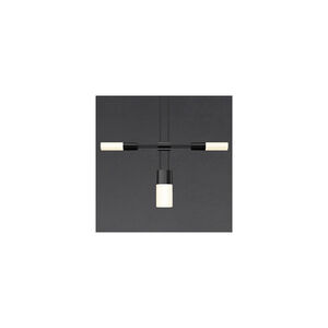 Suspenders LED 48 inch Satin Black Modular Pendant Composition Ceiling Light