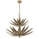 Zanara 9 Light 26 inch Brass Kisser Pendant Ceiling Light