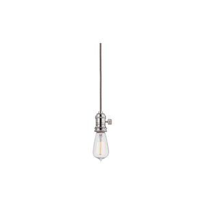 Heirloom 1 Light 2 inch Polished Nickel Pendant Ceiling Light in No