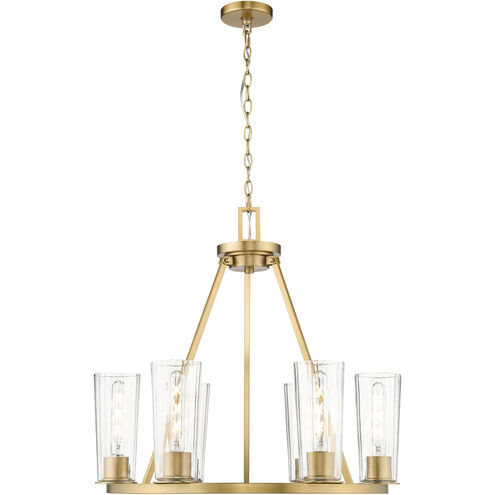Titus 6 Light 26 inch Modern Gold Chandelier Ceiling Light