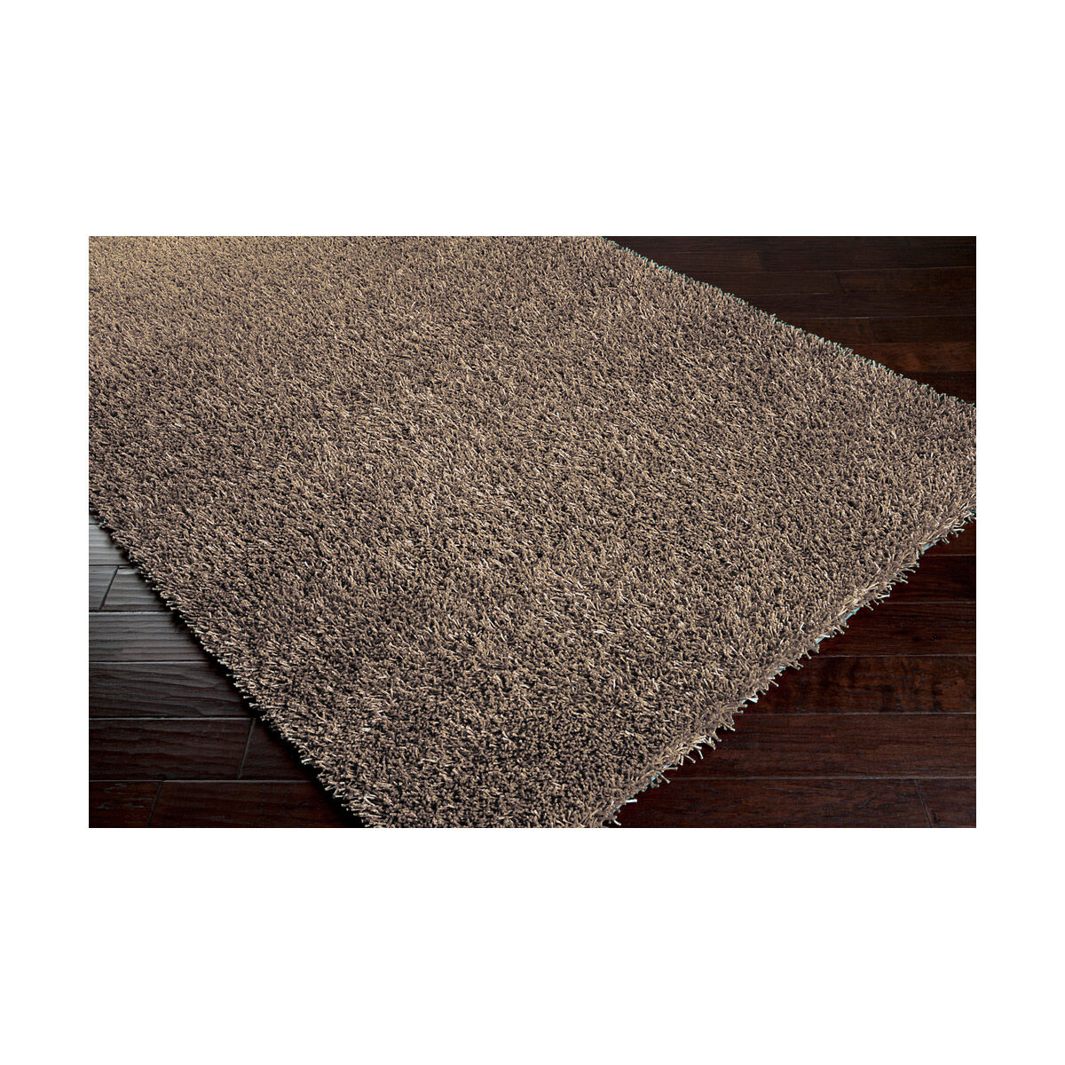 Shimmer 96 X 30 inch Brown Runner, Polyester