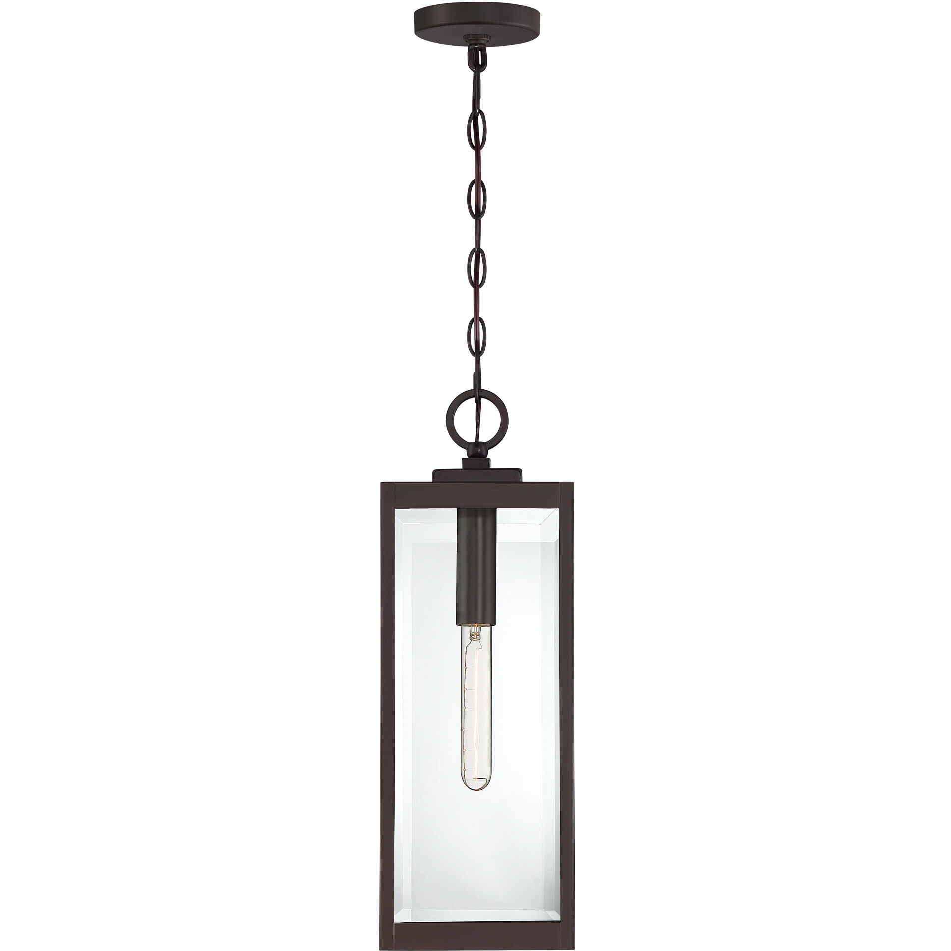 Westover 1 Light 7 inch Western Bronze Outdoor Hanging Lantern