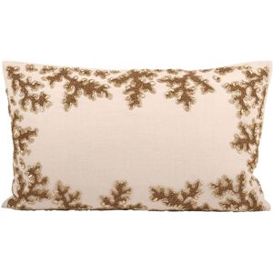 Autumn Shimmer 20 X 12 inch Brown with Sand Pillow, Cover Only