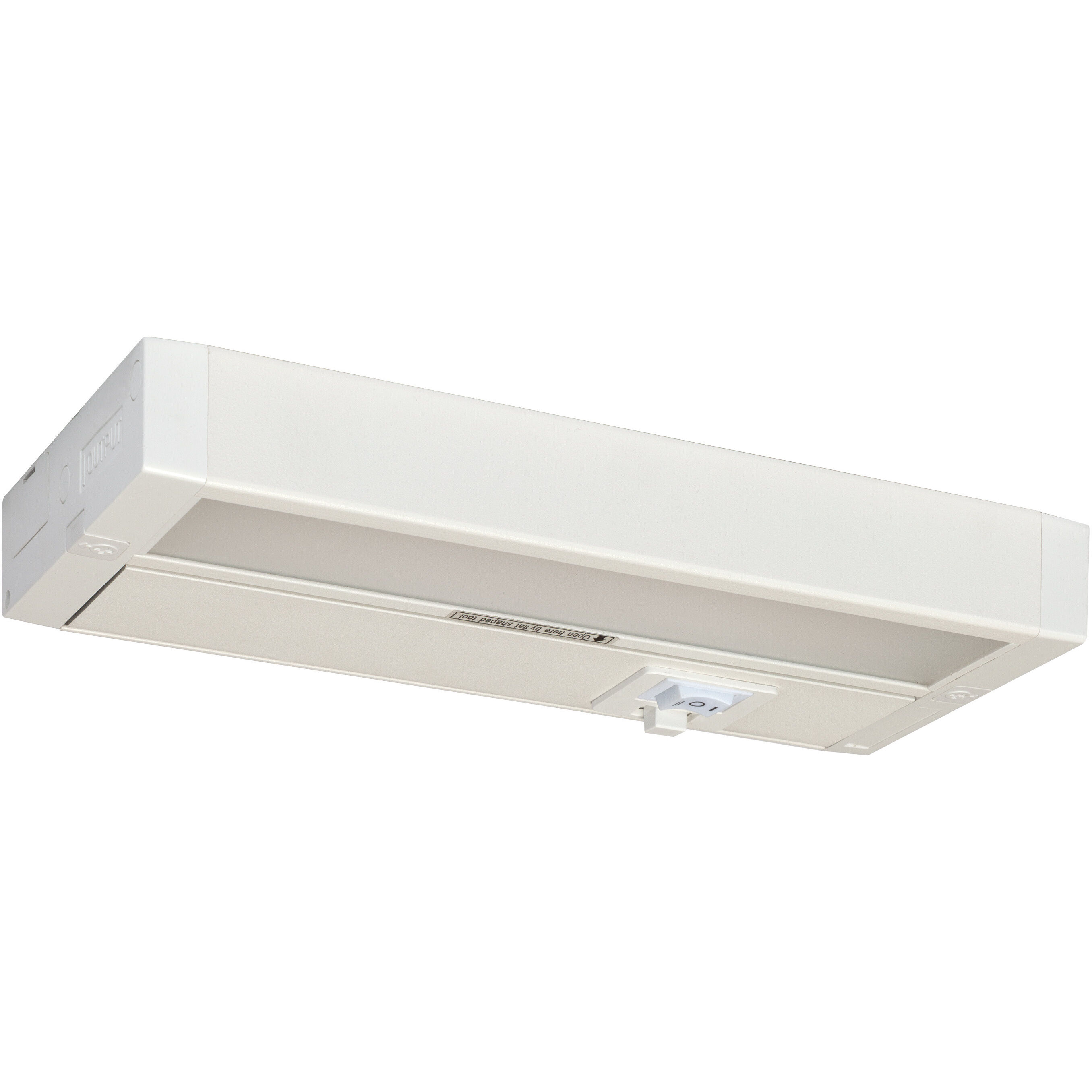 CounterQuick 120 LED 8 inch White Under Cabinet & Cove, Linear Strip