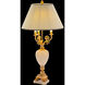 Mariner Luxury 42.13 inch 9 watt Antique Gold Plated Table Lamp Portable Light