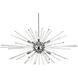 Sienna 10 Light 46 inch Chrome Pendant Ceiling Light