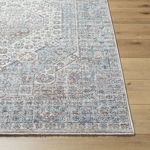 Montreal 86.61 X 30.71 inch Taupe/Gray/Dusty Sage/Plum/Cream/Teal Machine Woven Rug in 2.5 x 8, Runner