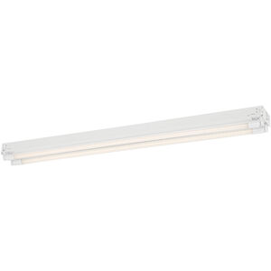 EnviroLite 2 Light 120/277 White Strip Light Ceiling Light in 4000K