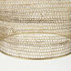 Halyco 16 inch Gold Pendant Light Ceiling Light