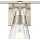 Brookville 3 Light 22 inch Satin Nickel Vanity Light Wall Light