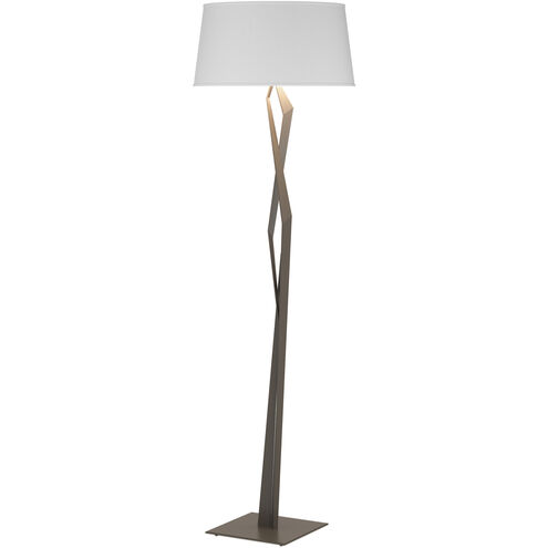 Facet 65.9 inch 100 watt Dark Smoke Floor Lamp Portable Light in Natural Anna