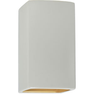 Ambiance LED 7.25 inch Matte White Wall Sconce Wall Light