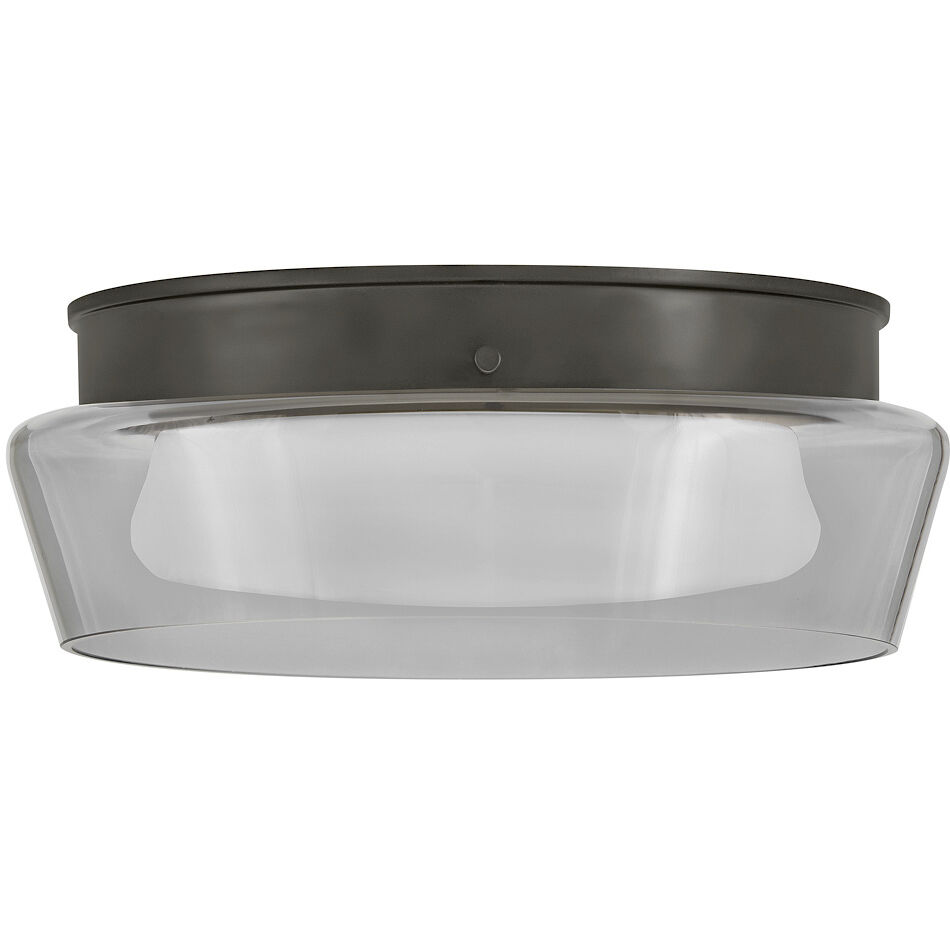 Demi LED 15.75 inch Black Oxide Flush Mount Ceiling Light