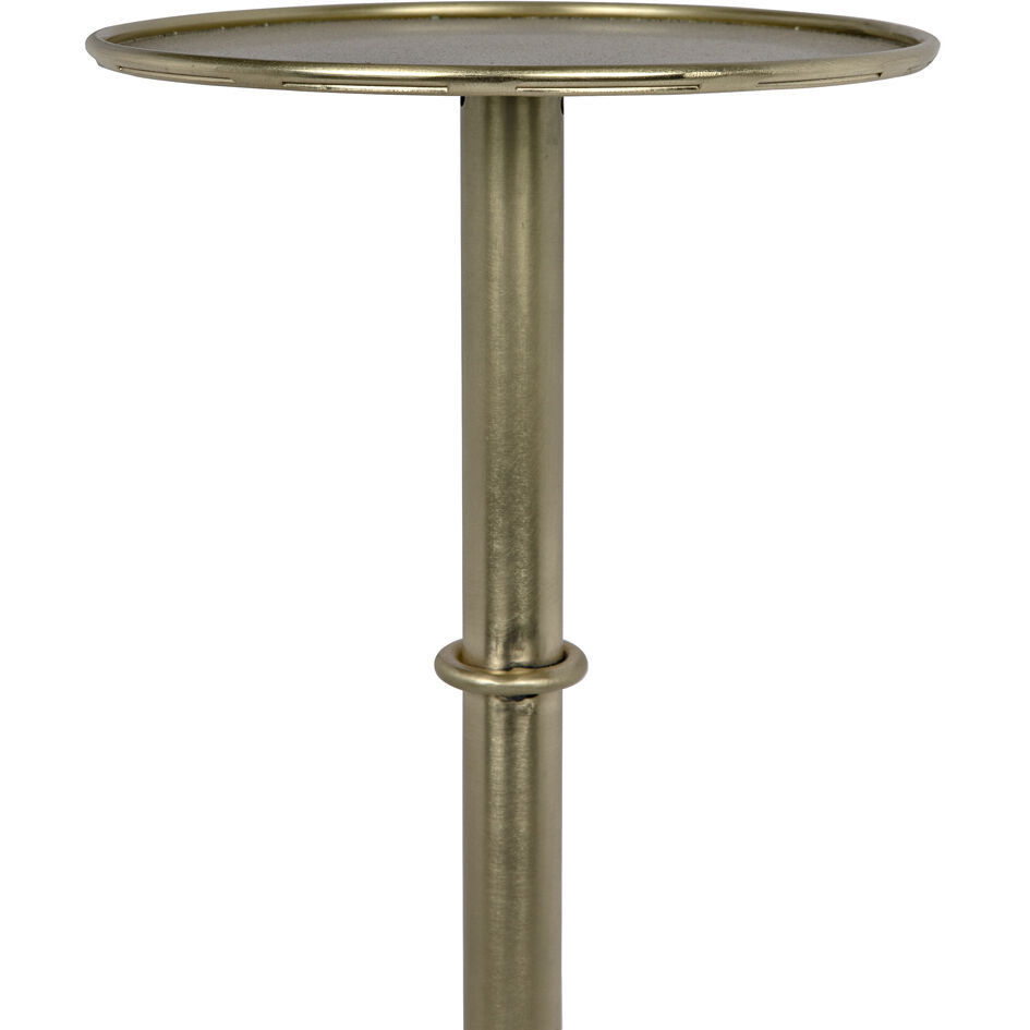 Tini 24 X 10 inch Antique Brass Side Table