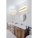 Artemis 8 Light 35 inch Modern Gold Vanity Wall Light