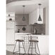 Rebecca LED 7 inch Matte Black Pendant Ceiling Light