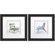 Entertainment Collection Green Framed Art