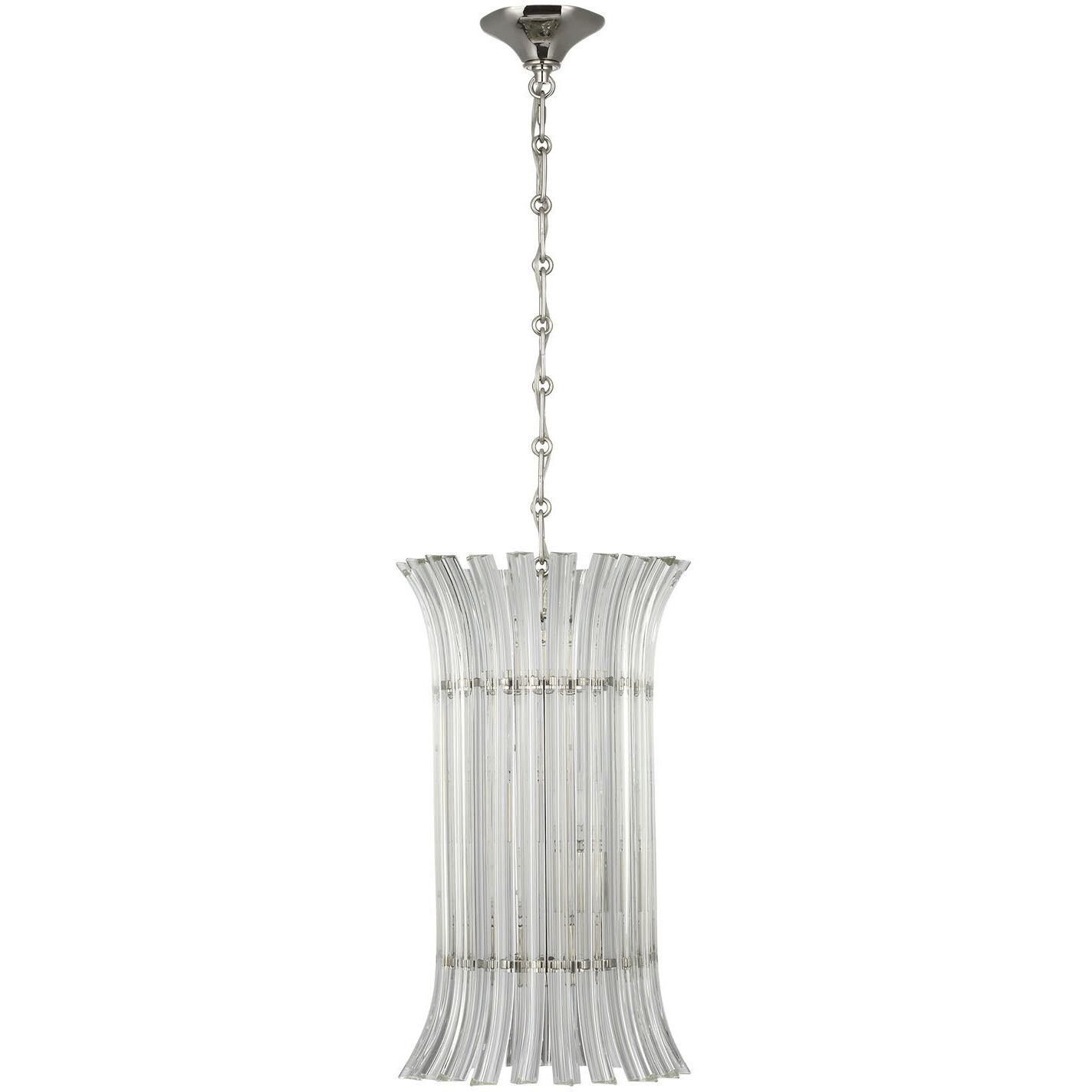 AERIN Rhine LED 12 inch Polished Nickel Pendant Ceiling Light