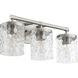 Starky 3 Light 20 inch Satin Nickel Vanity Light Wall Light