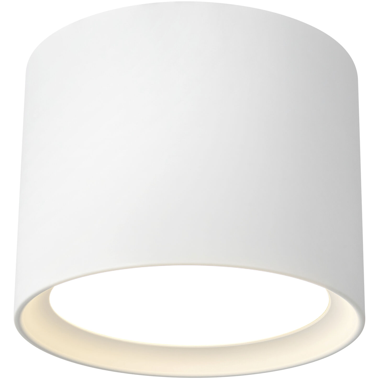 Uma 9.13 inch White Semi-Flush Mount Ceiling Light