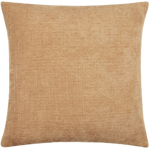 Zunaira 18 X 18 inch Camel/Tan/Neutral/Clay Accent Pillow
