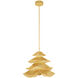 Embark 1 Light 20 inch Gold Pendant Ceiling Light