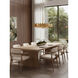 Petal Reign 5 Light 26.5 inch Brass Kisser Pendant Ceiling Light