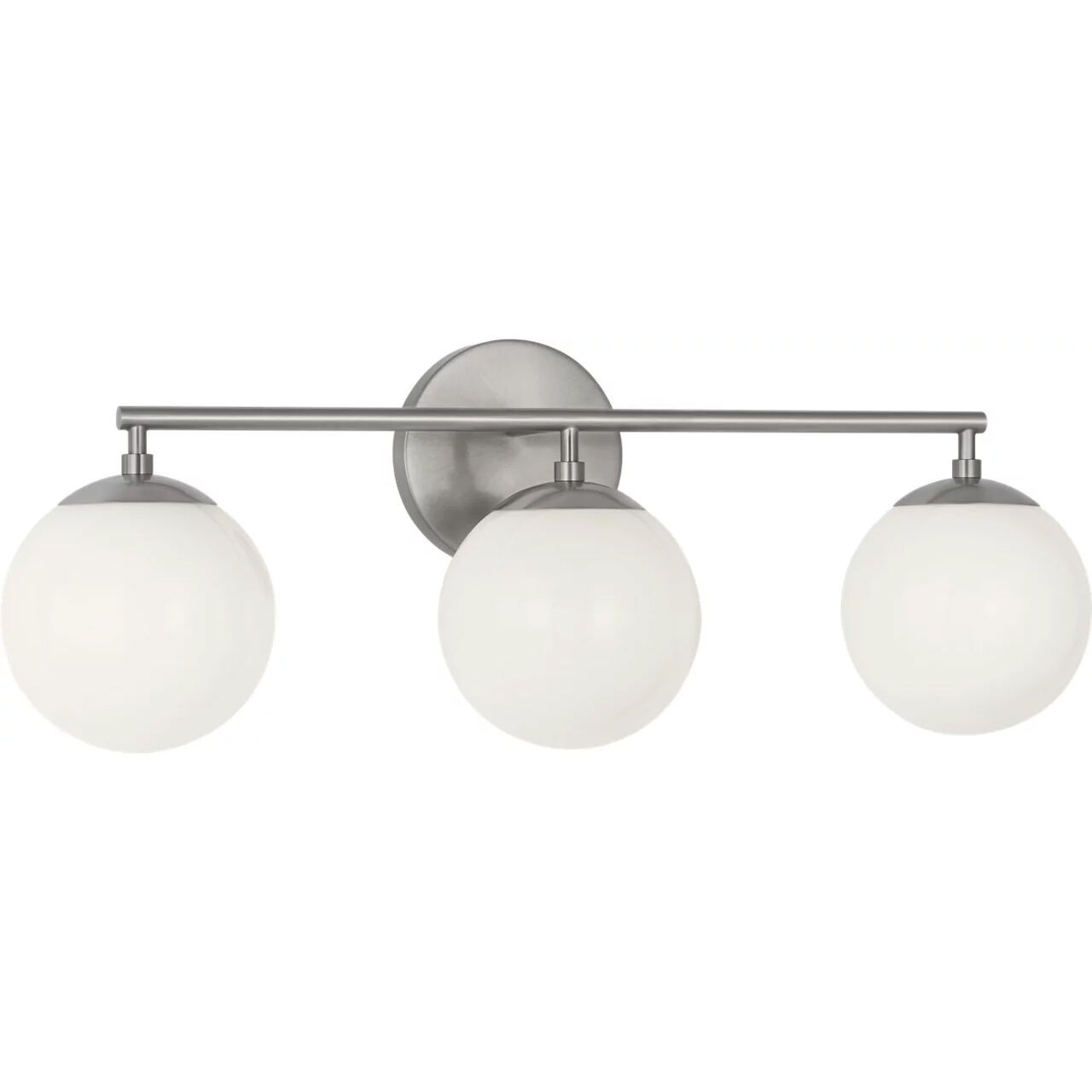 Nube 3 Light 23.63 inch Brushed Nickel Vanity Light Wall Light in Standard