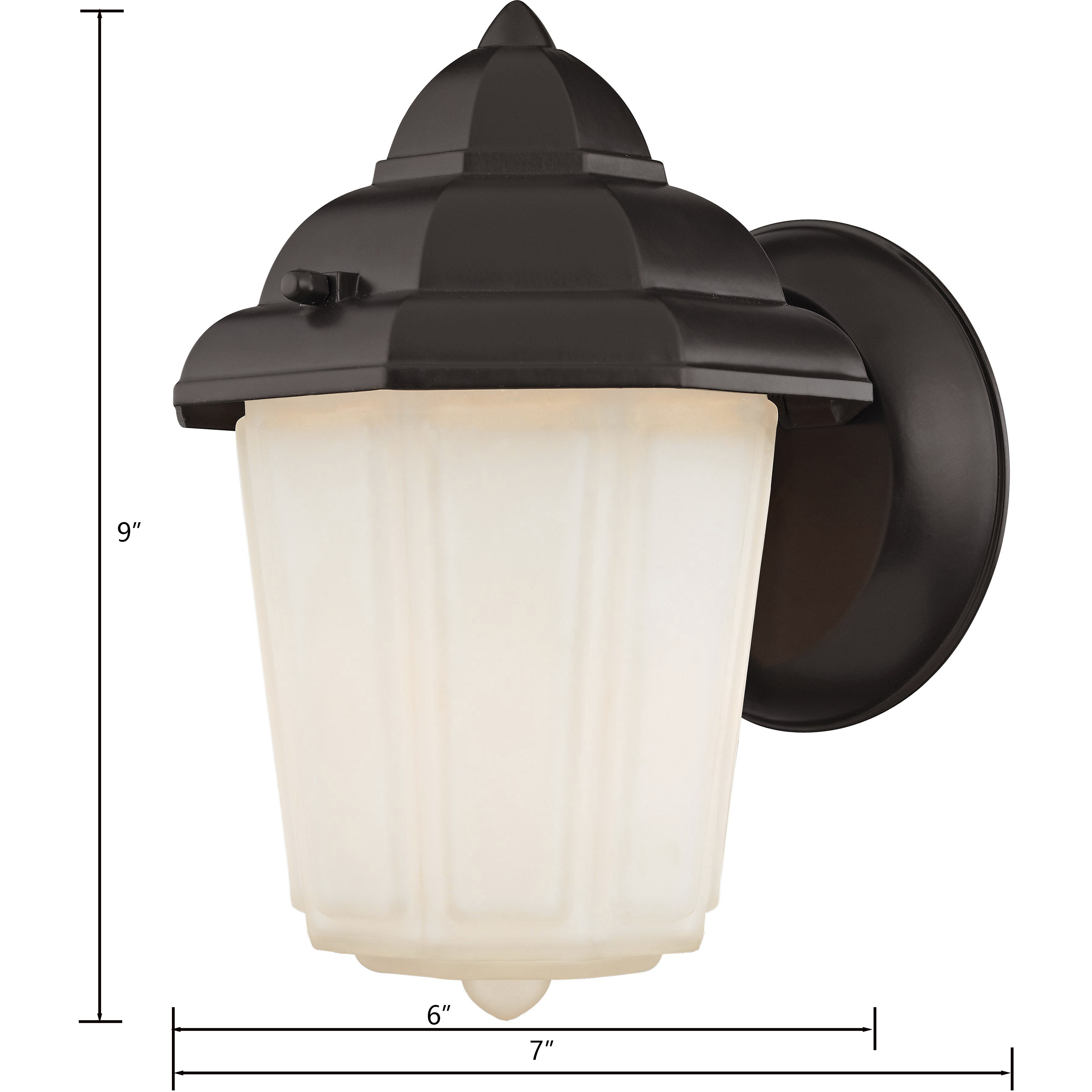 Cotswold 1 Light 9 inch Oil Rubbed Bronze Outdoor Sconce