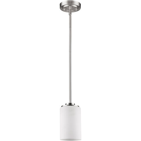 Addison 1 Light 5 inch Satin Nickel Pendant Ceiling Light
