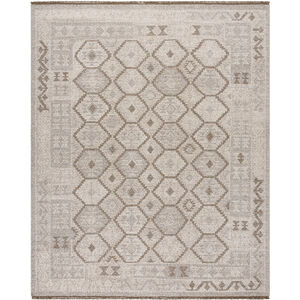 Tempe 90 X 60 inch Ash / Sterling Grey / Metallic - Silver / Prairie Dust / Light Silver / Sage Handmade Rug in 5 x 8