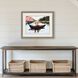 Flights of Fancy / Shades of Red Blue and Green and Brown and Black Framed Art, Propac