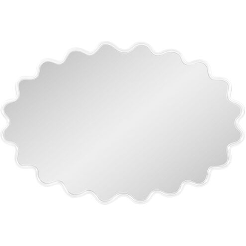Cloud 36 X 24 inch White Mirror