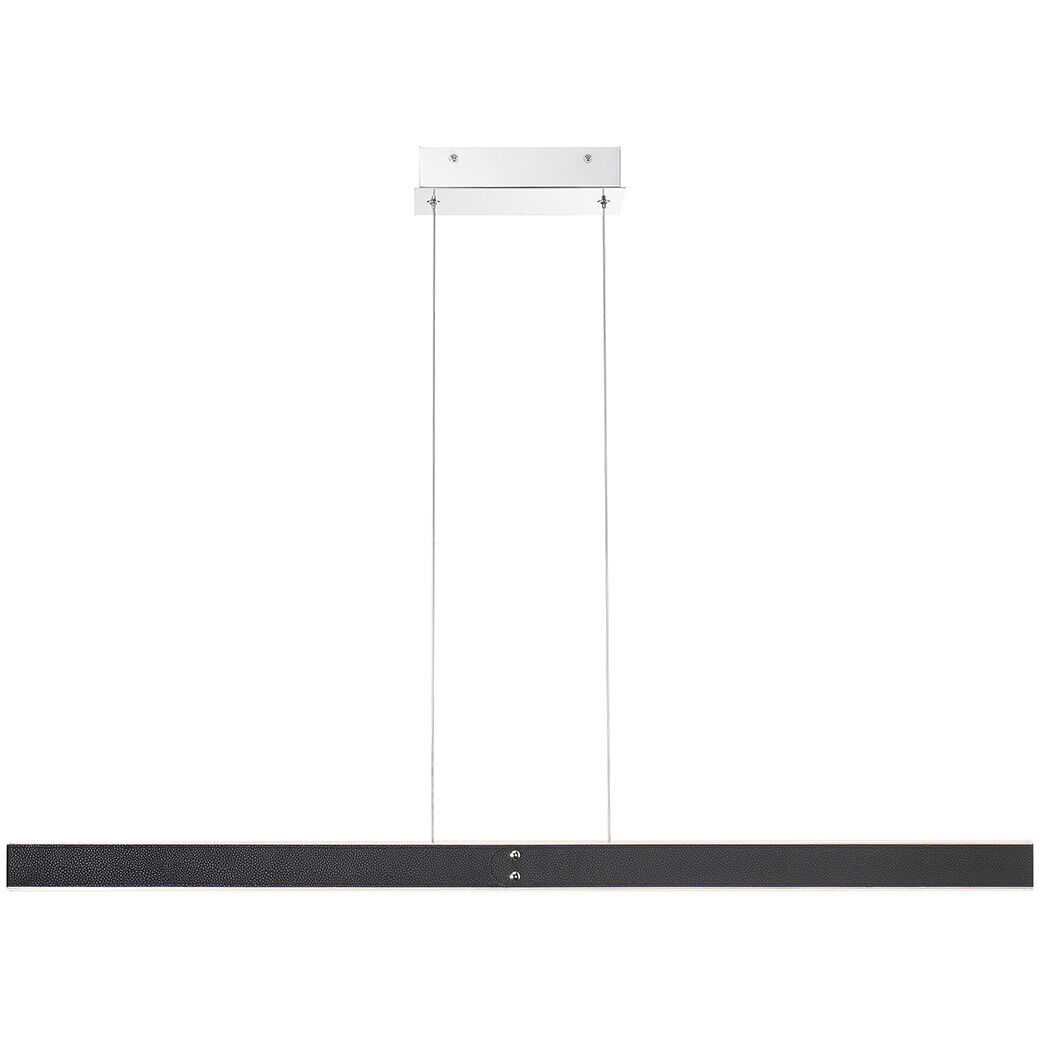 Verdura Linear Chandelier Ceiling Light in Black