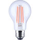 Lumos Medium A19 E26 8 watt LED Filament