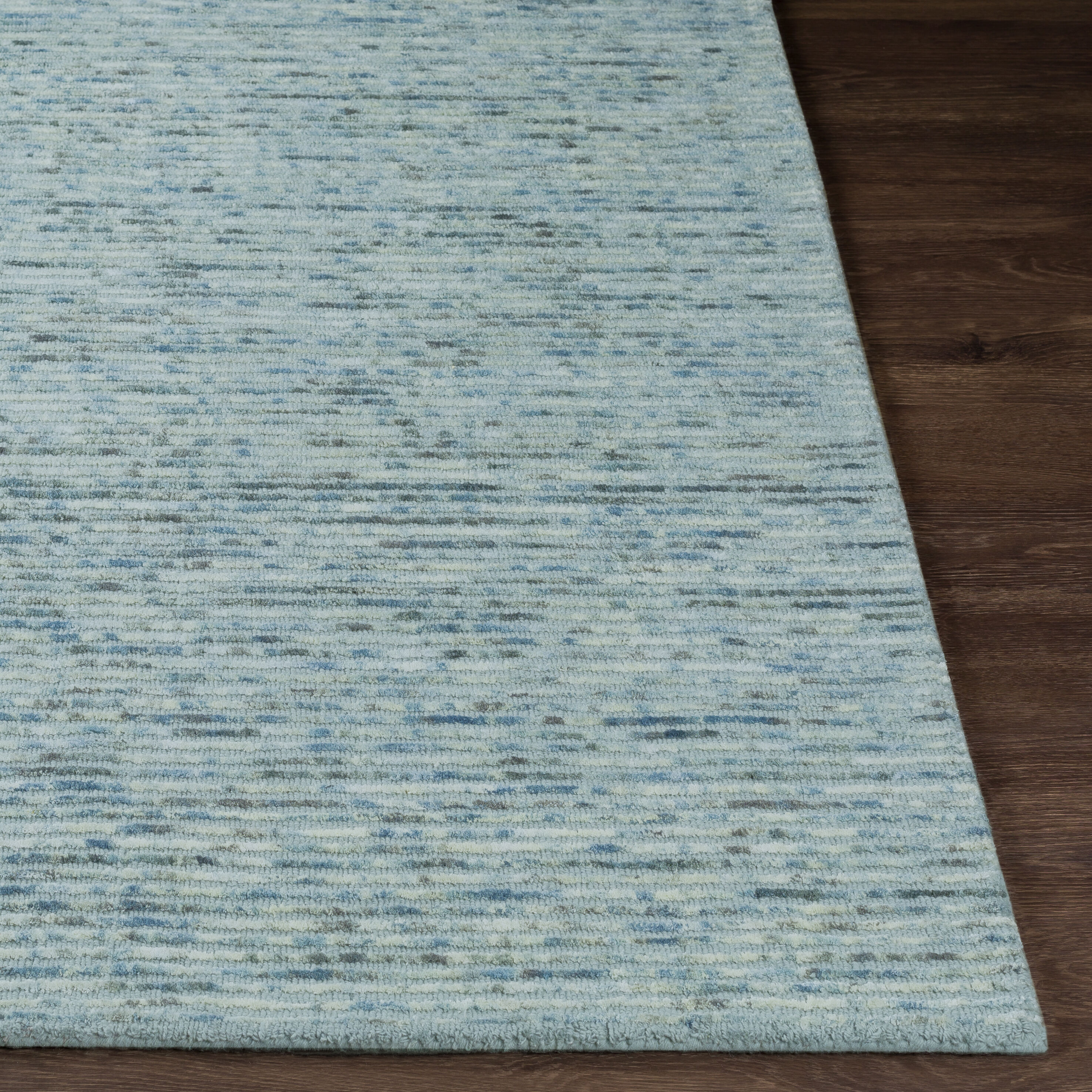 Gaia 132 X 96 inch Deep Teal Rug in 8 x 11, Rectangle