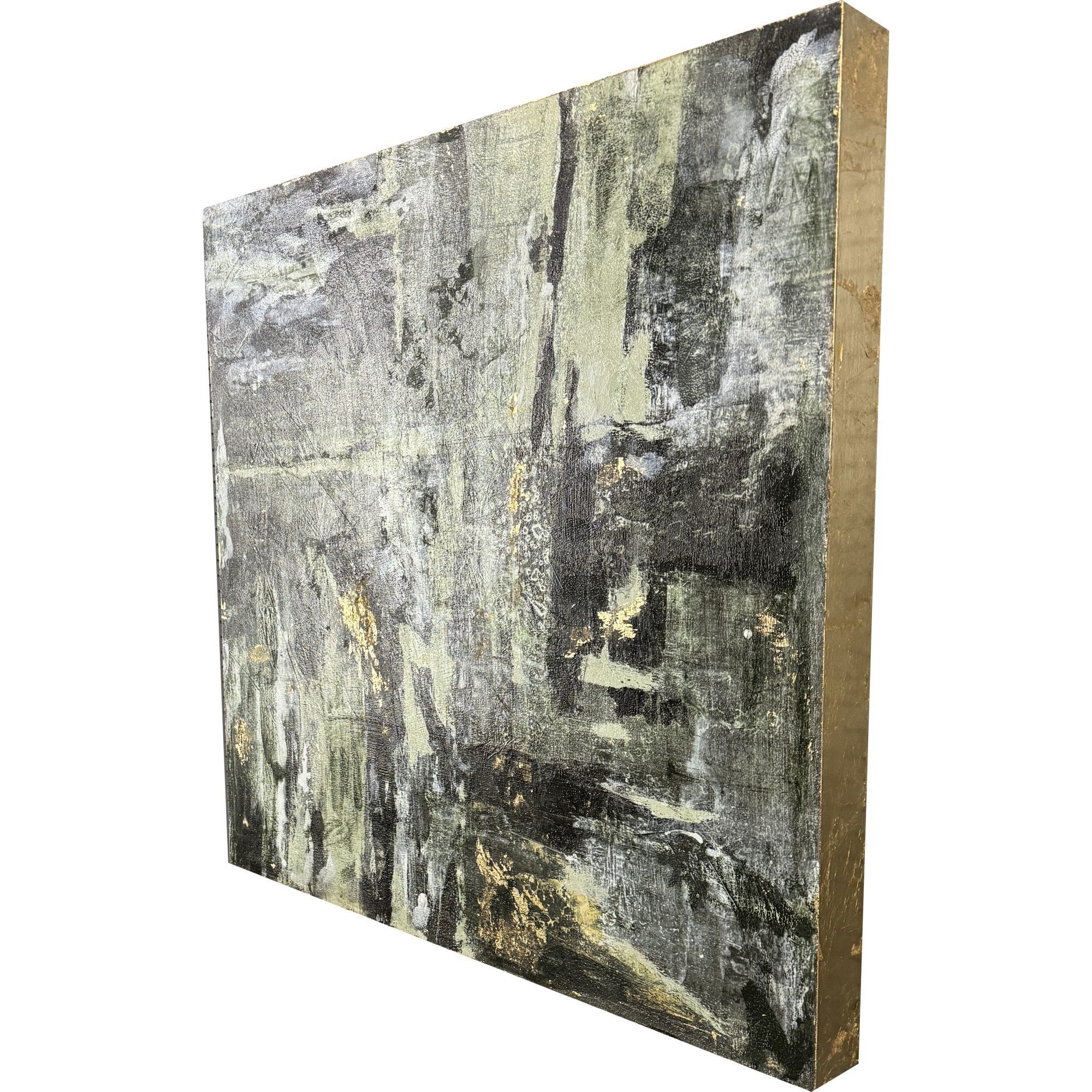 Capa Verde Wall Green and Metallic Wall Sculpture, The Studio
