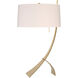 Stasis 28.3 inch 150 watt Modern Brass Table Lamp Portable Light in Flax